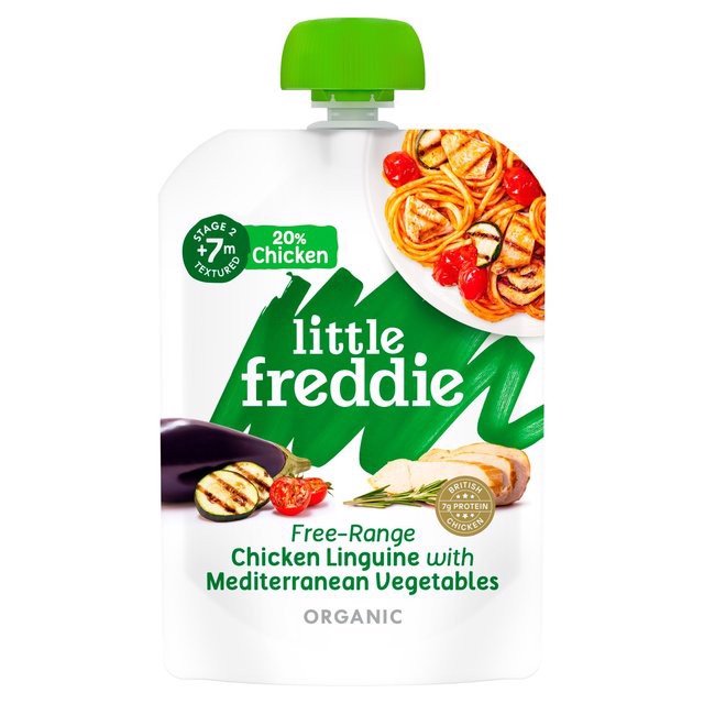 Túi ăn dặm vị mặn hữu cơ Little Freddie cho bé từ 7 tháng tuổi