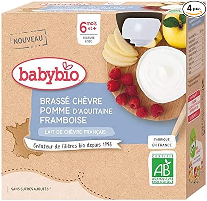 Sữa chua từ sữa dê hữu cơ BabyBio cho bé từ 6 tháng tuổi