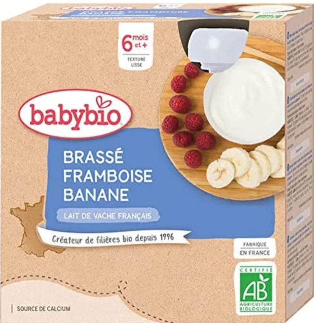 Sữa chua hữu cơ BabyBio dành cho bé từ 6 tháng tuổi