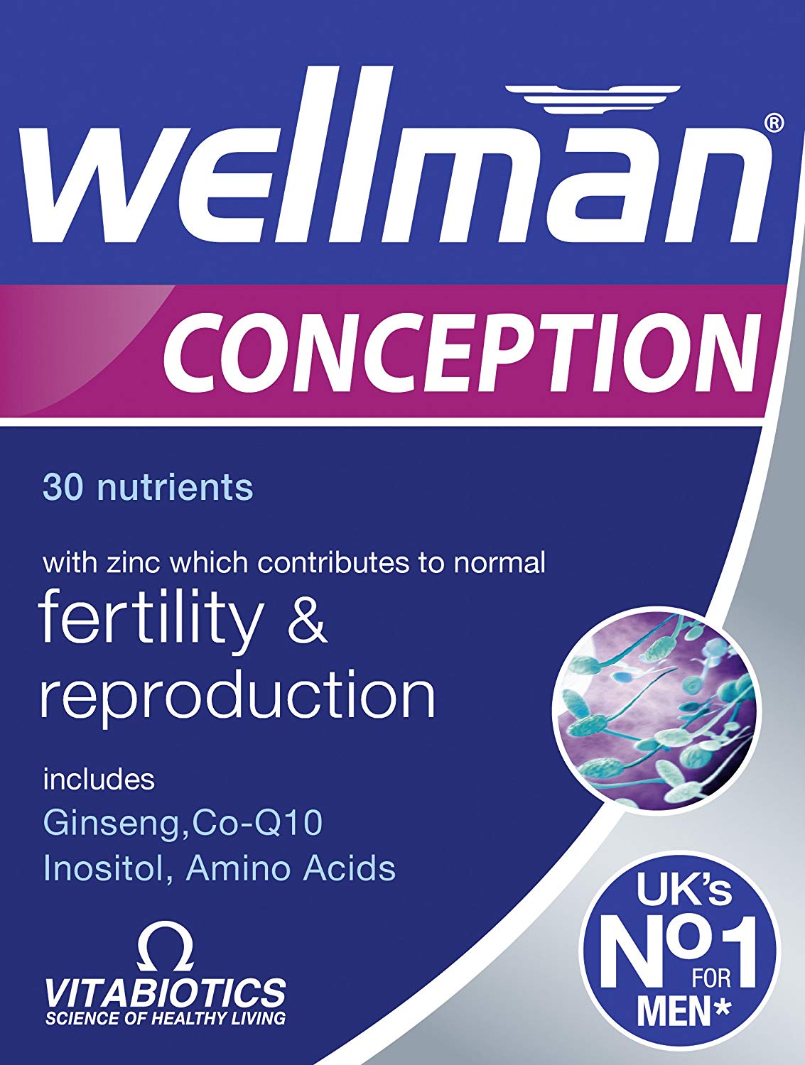 Viên Well.man Conception 30 viên