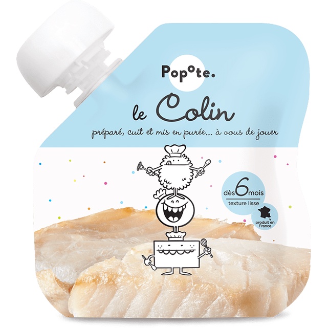 Túi ăn dặm vị mặn hữu cơ Popote cho bé từ 6 tháng