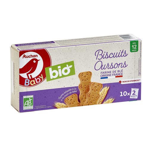 Bánh quy ngũ cốc và hạt hữu cơ cho bé từ 12 tháng tuổi