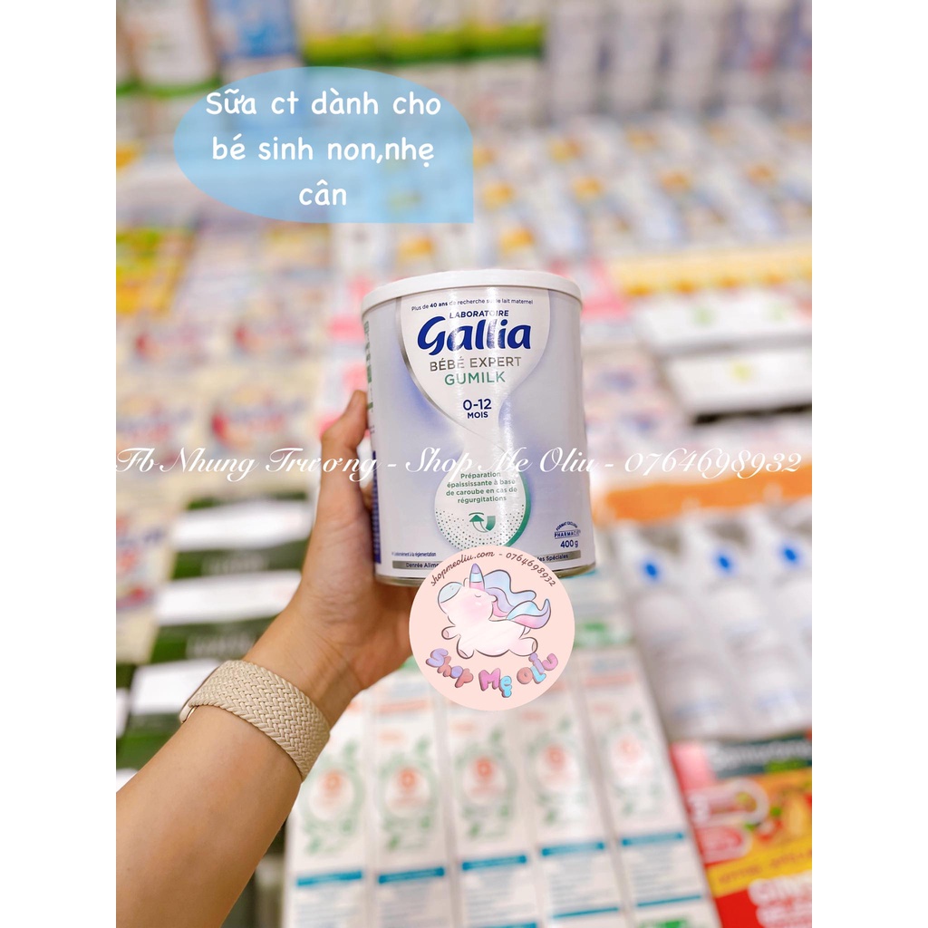 Sữa Gallia dành cho bé sinh non, nhẹ cân 400g 0-12 tháng