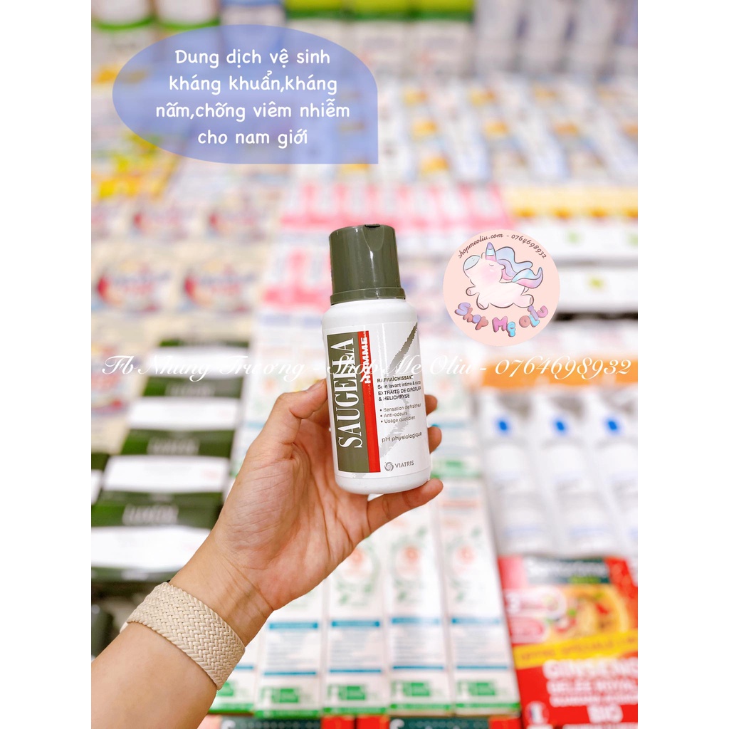 Dung dịch vệ sinh cho nam giới Saugella Homme 200ml