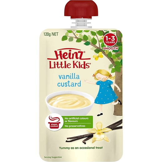 Váng sữa Heinz Little Kids nội địa Úc cho bé 1-3 tuổi 120g