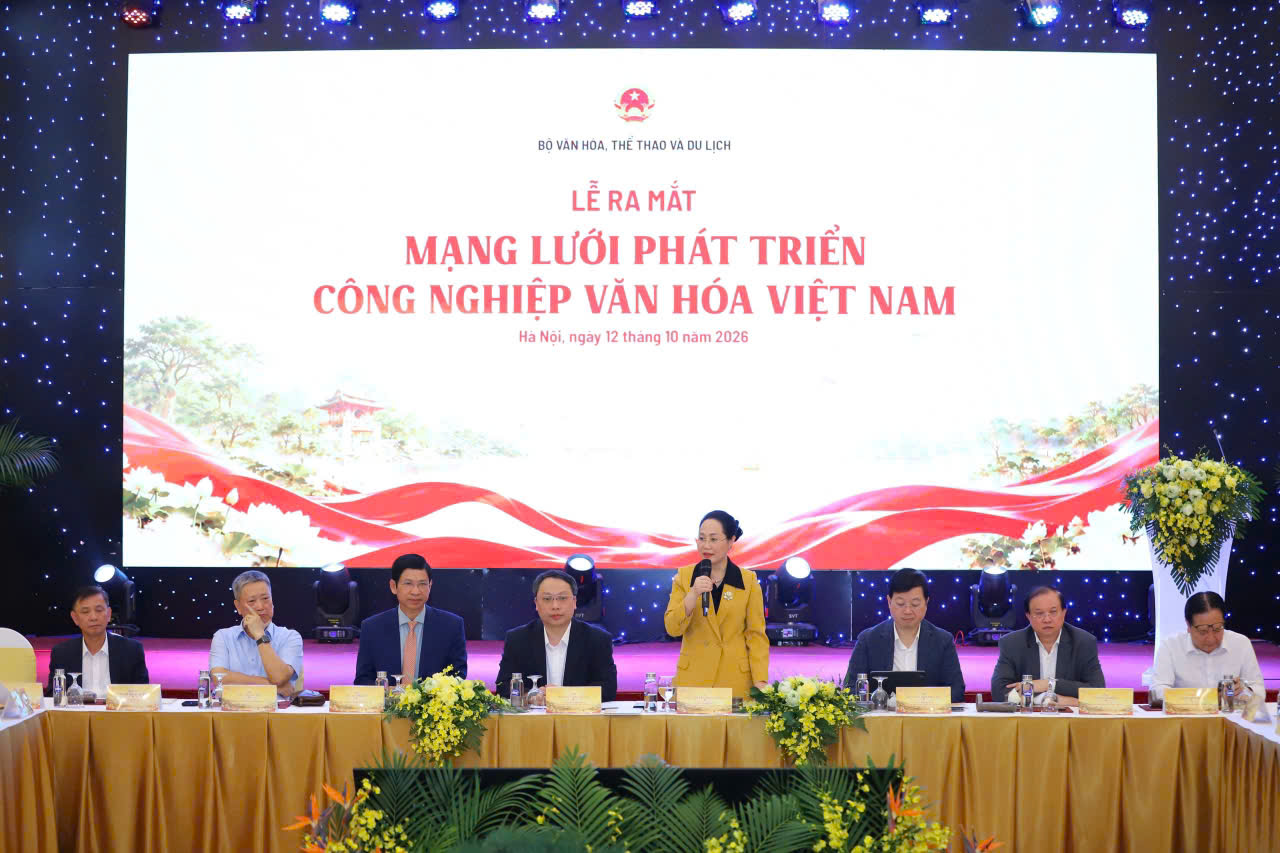 LỄ RA MẮT MẠNG LƯỚI PHÁT TRIỂN CÔNG NGHIỆP VĂN HÓA VIỆT NAM