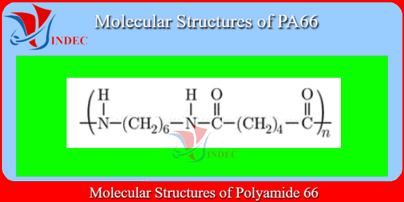 Molecular Structures of PA66, cấu trúc phân tử nhựa PA66