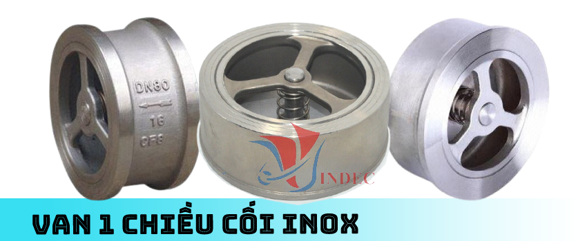 Van 1 chiều cối inox