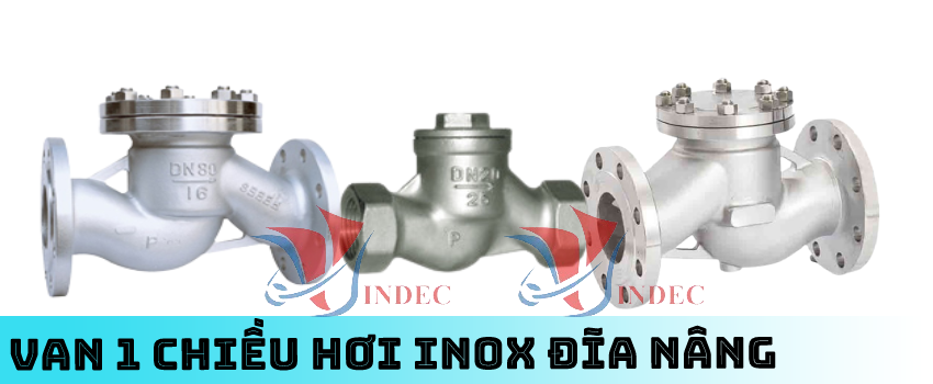 van 1 chiều hơi inox