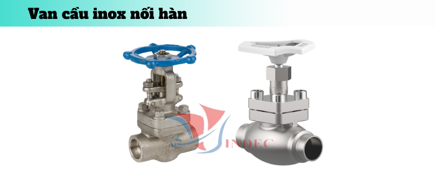 Van cầu inox nối hàn