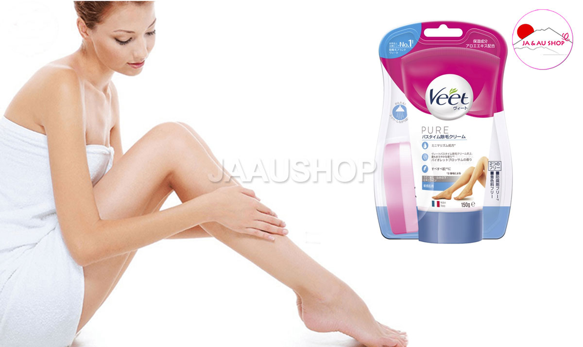 Review kem tẩy lông Veet Pure cho da nhạy cảm