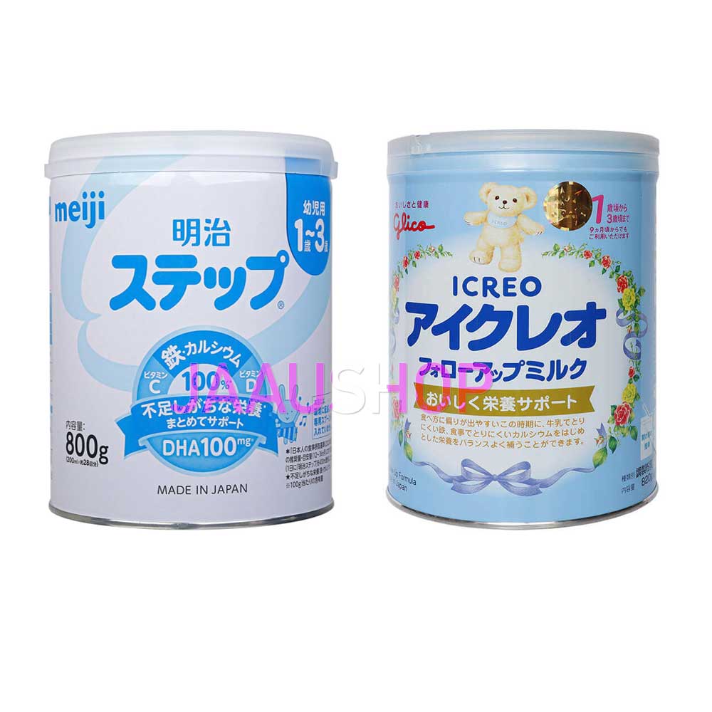 So Sánh Sữa Meiji Số 9 và Sữa Glico Số 1 - Nên Chọn Loại Nào Cho Bé Trên 1 Tuổi?