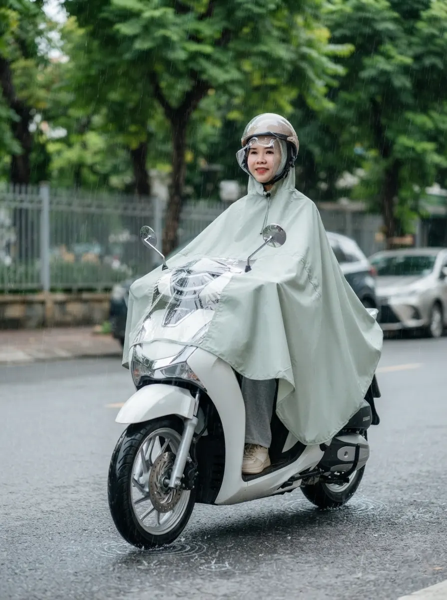 Áo mưa siêu nhẹ là gì?