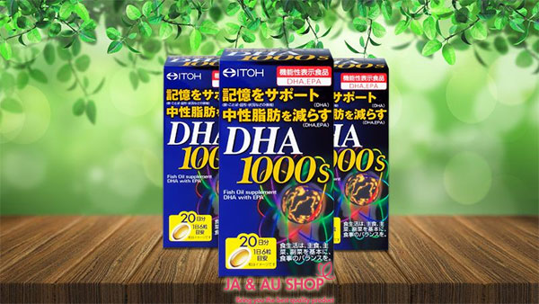 Bổ não DHA 1000s Nhật Bản 2