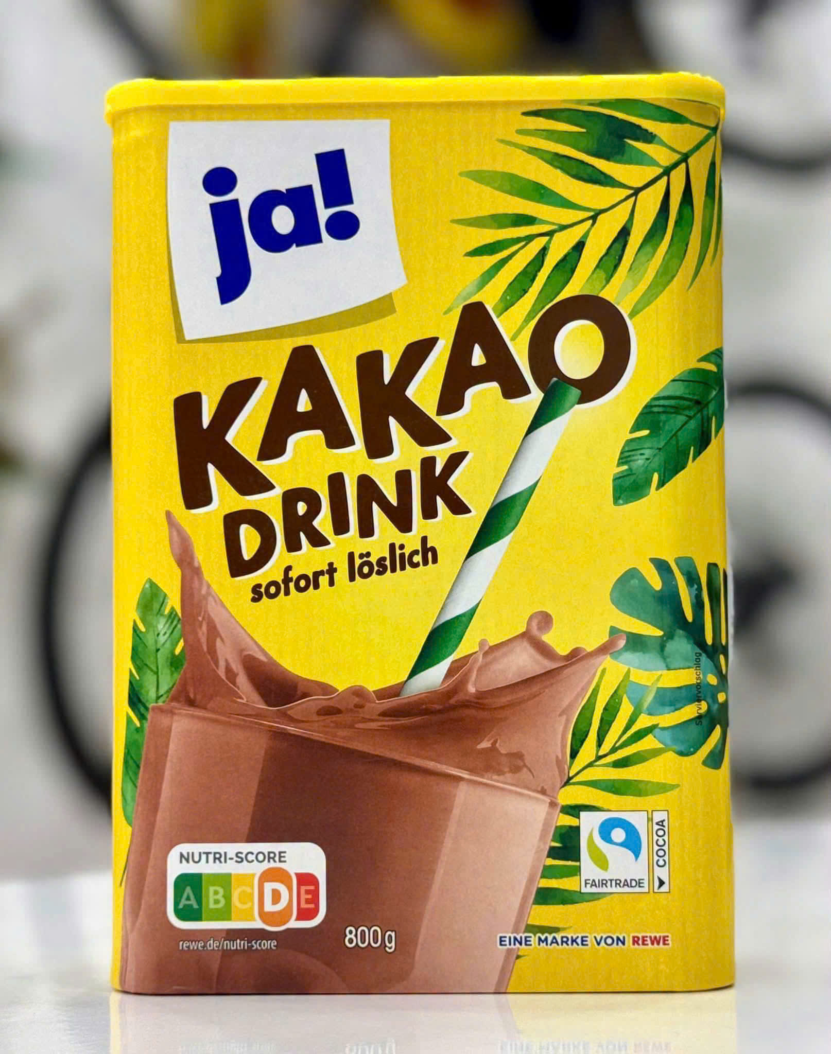 Bột cacao Kakao Drink JA 800g Đức pha uống liền