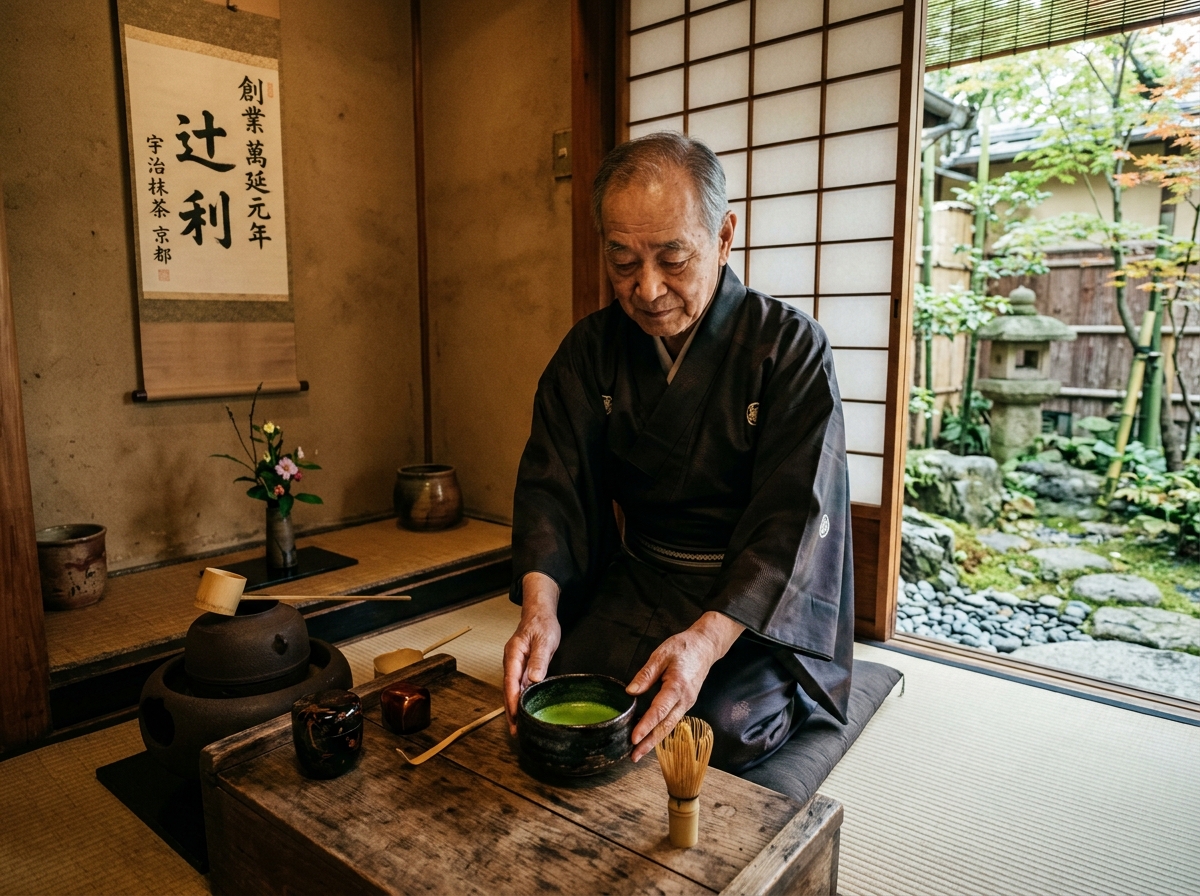 Thương hiệu Tsujiri Uji Matcha Kyoto lâu đời Nhật Bản