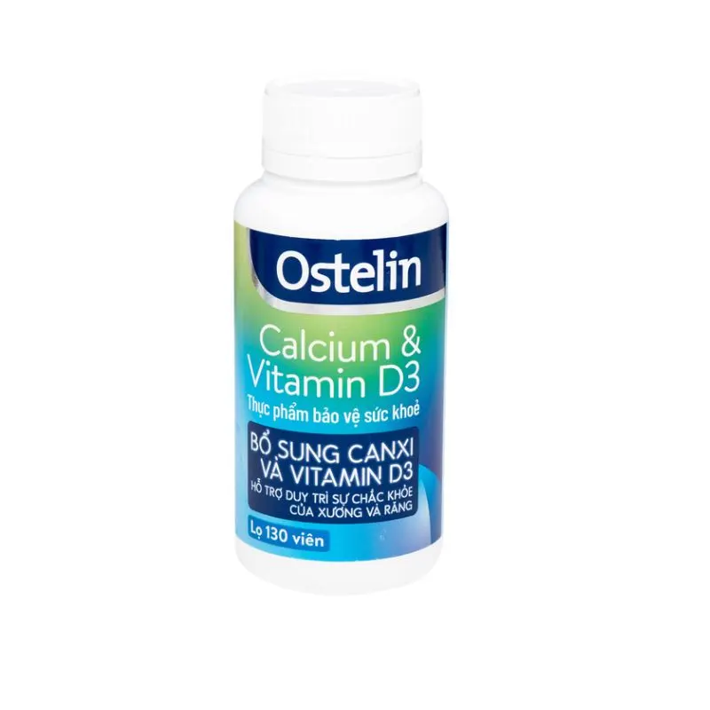 Lọ Canxi Ostelin cho bà bầu chính hãng Sanofi Việt Nam