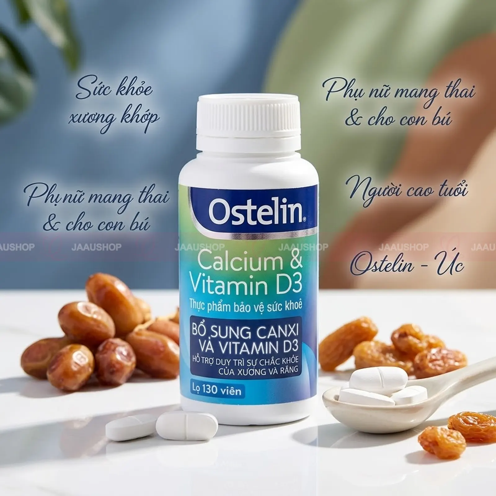 Canxi Ostelin 130 viên là sản phẩm gì?