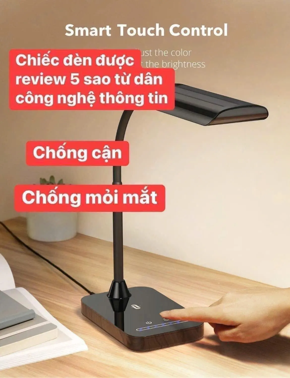 Ưu điểm của đèn học LED Taotronics Nhật Bản