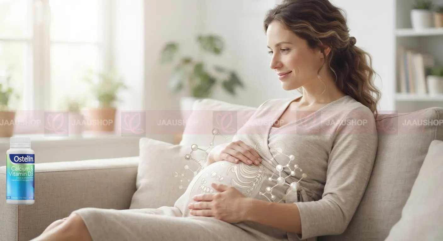 Cách uống Canxi Ostelin cho bà bầu 3 tháng cuối
