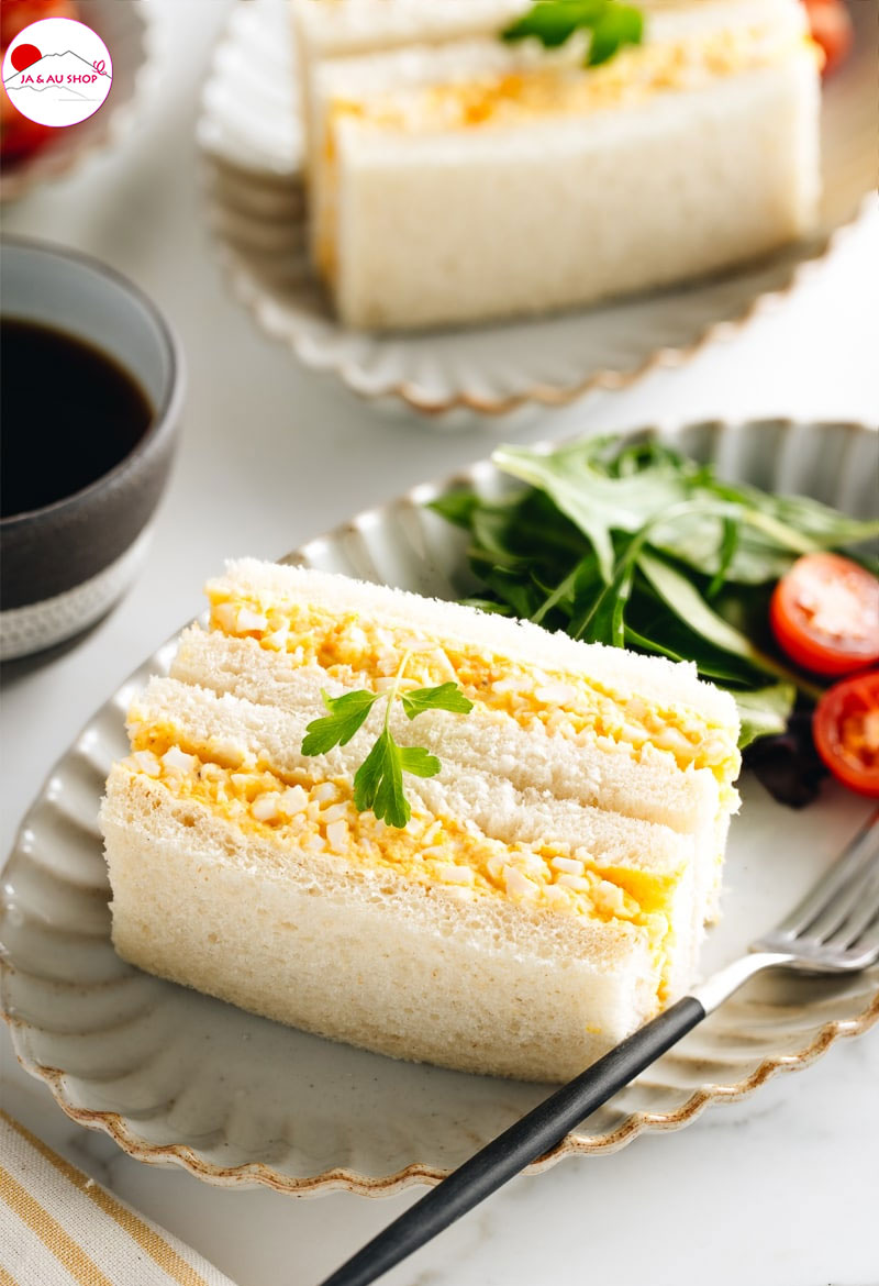 Hướng dẫn cách làm Bánh Sandwich trứng kiểu Nhật - Tamago Sando 1