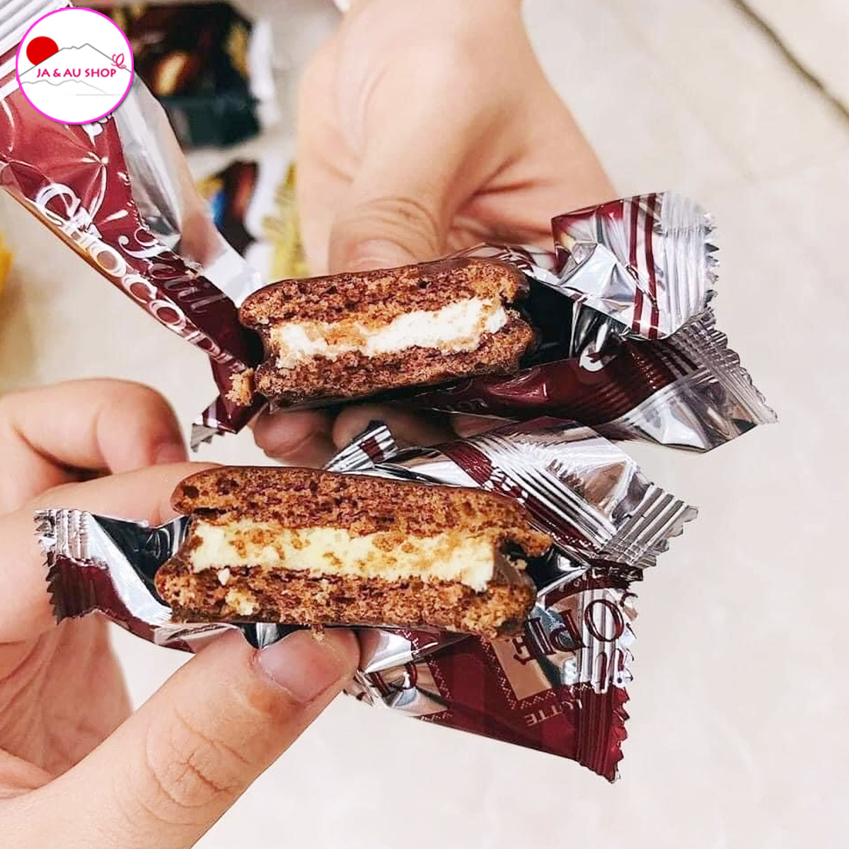 Bánh Chocopie Nhật Bản, Túi 9 cái x 31g 2