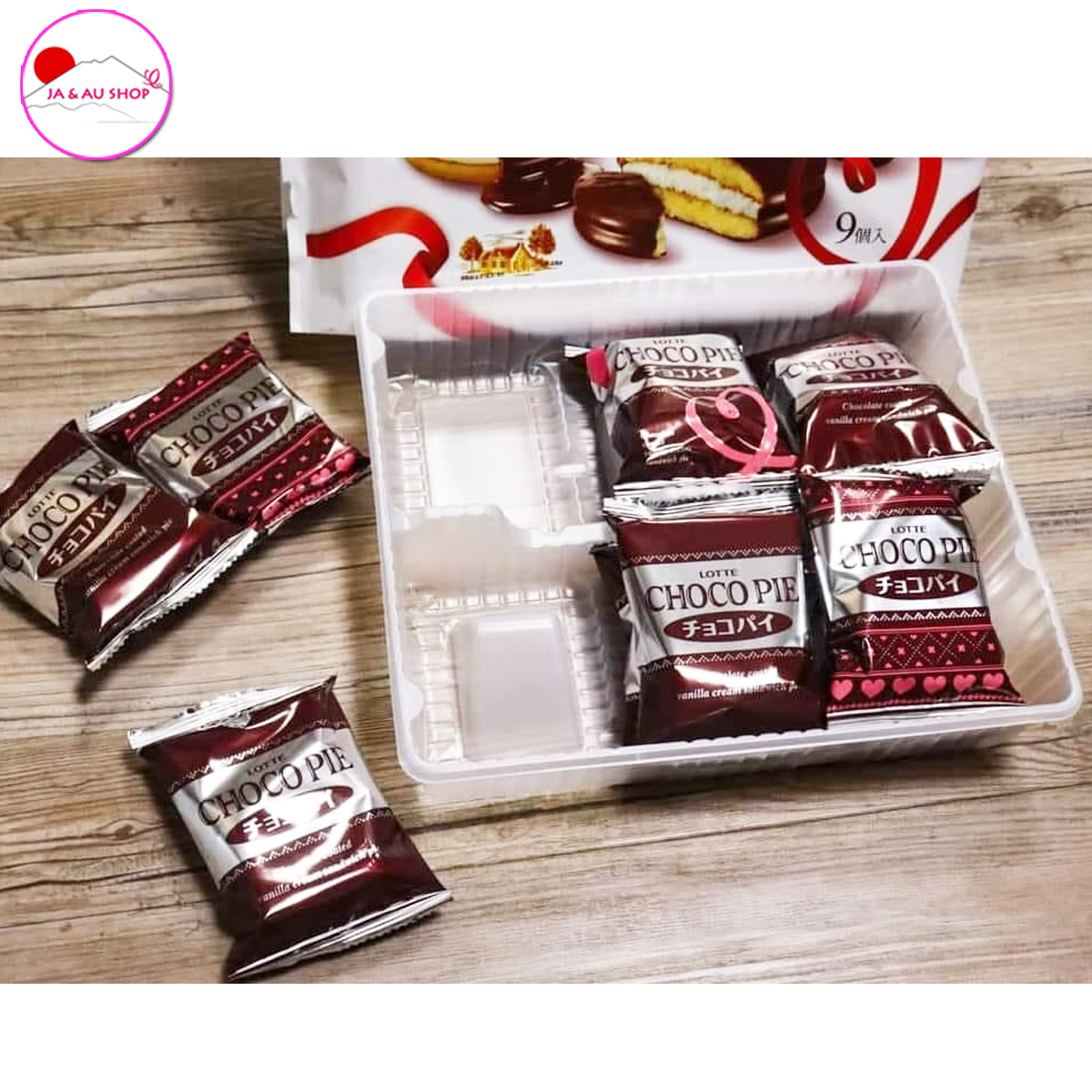 Bánh Chocopie Nhật Bản, Túi 9 cái x 31g 5