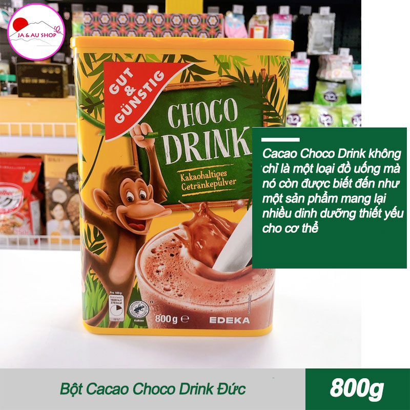 Jaaushop Bột Cacao Choco Drink Đức 800gr 2