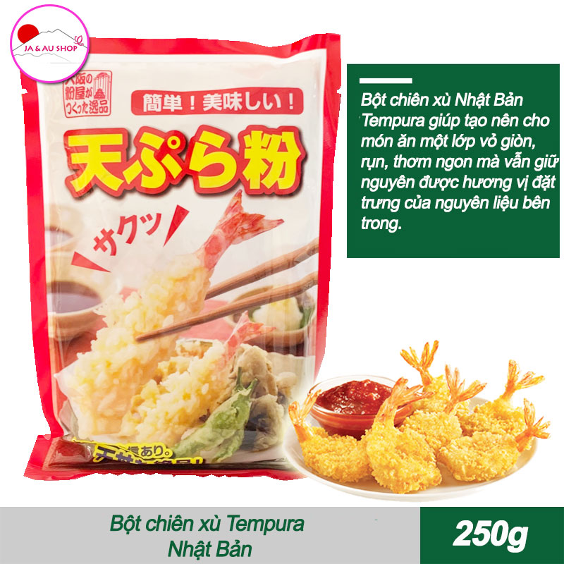 Jaaushop Bột chiên xù Tempura Nhật Bản 250g 2