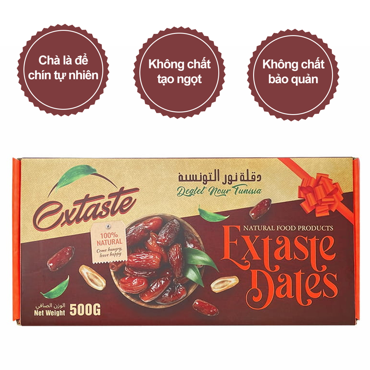 Đặc điểm nổi bật của Chà là khô Extaste Dates Tunisia