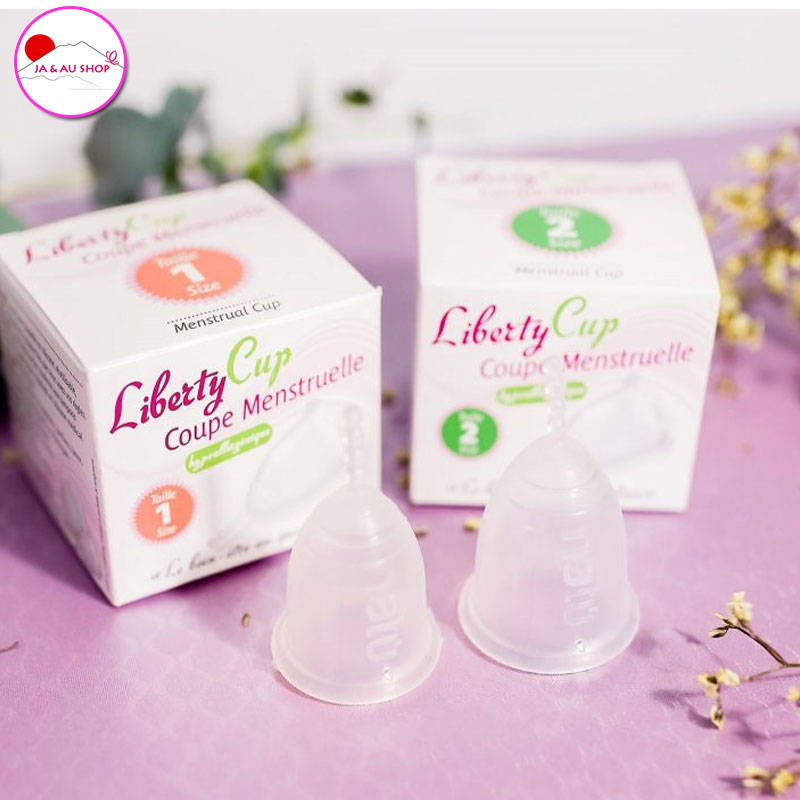 Cốc Nguyệt San Liberty Cup Menstrual Cup Size 1, Size 2 6