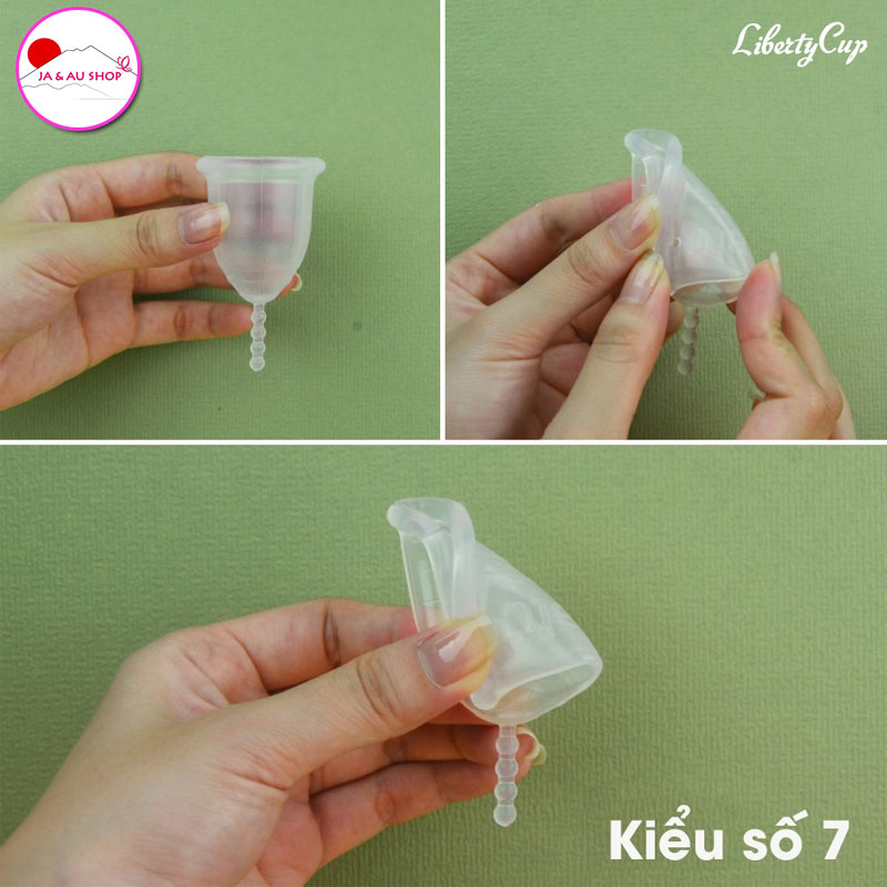 Cốc Nguyệt San Liberty Cup Menstrual Cup Size 1, Size 2 7