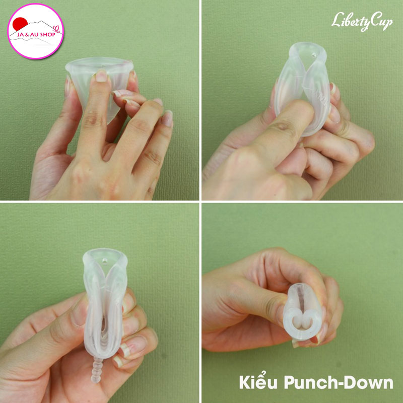 Cốc Nguyệt San Liberty Cup Menstrual Cup Size 1, Size 2 9
