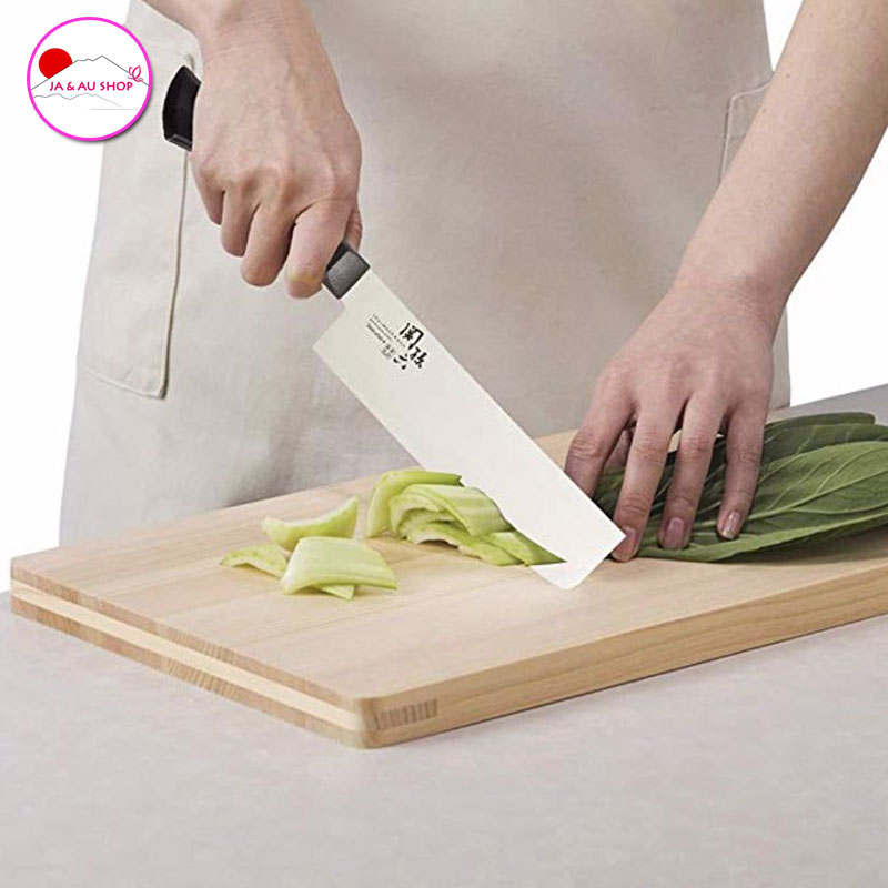 Dao bếp đầu vuông Wakatake KAI Nhật 16.5cm 2