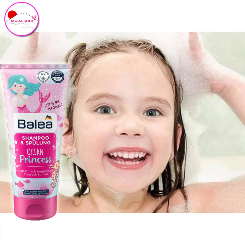 Dầu Gội Xả Balea Kids Little Princess Đức 200ml 7