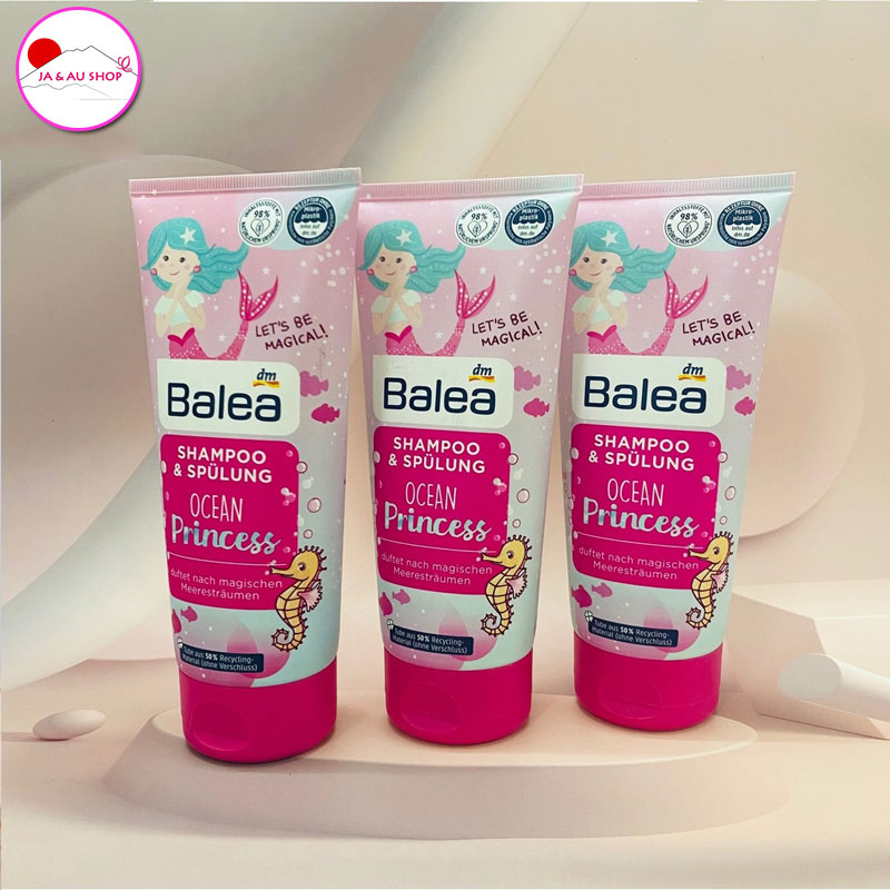 Dầu Gội Xả Balea Kids Little Princess Đức 200ml 8