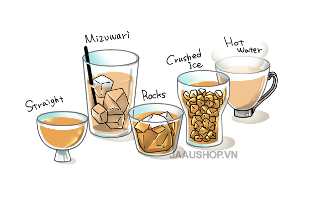 Uống Umeshu đúng cách như thế nào? Cách uống Rượu mơ Umeshu Nhật Bản