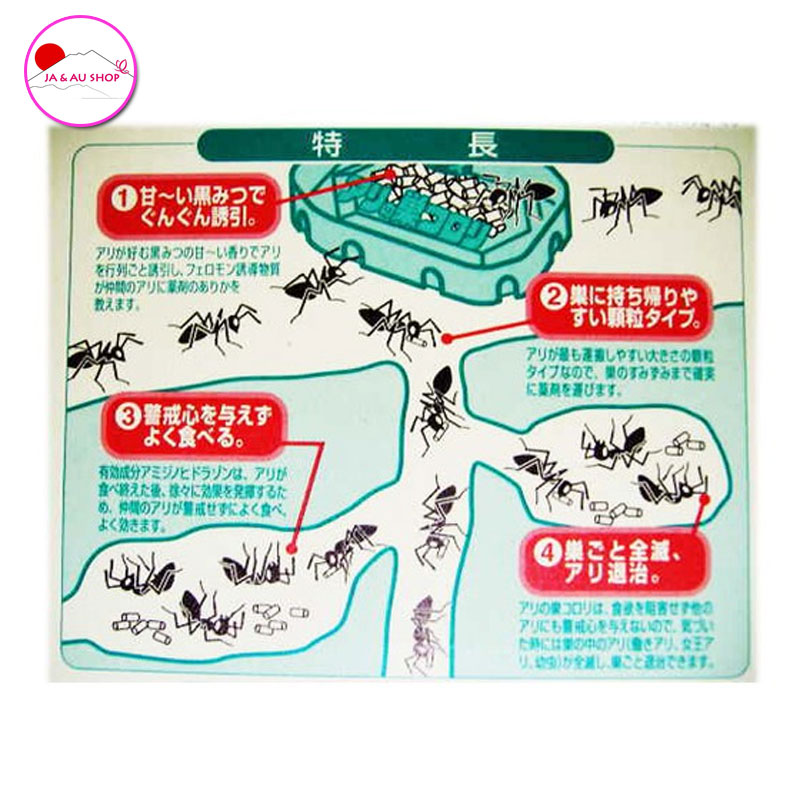 Diệt kiến Nhật Bản - Set 2 hộp 3