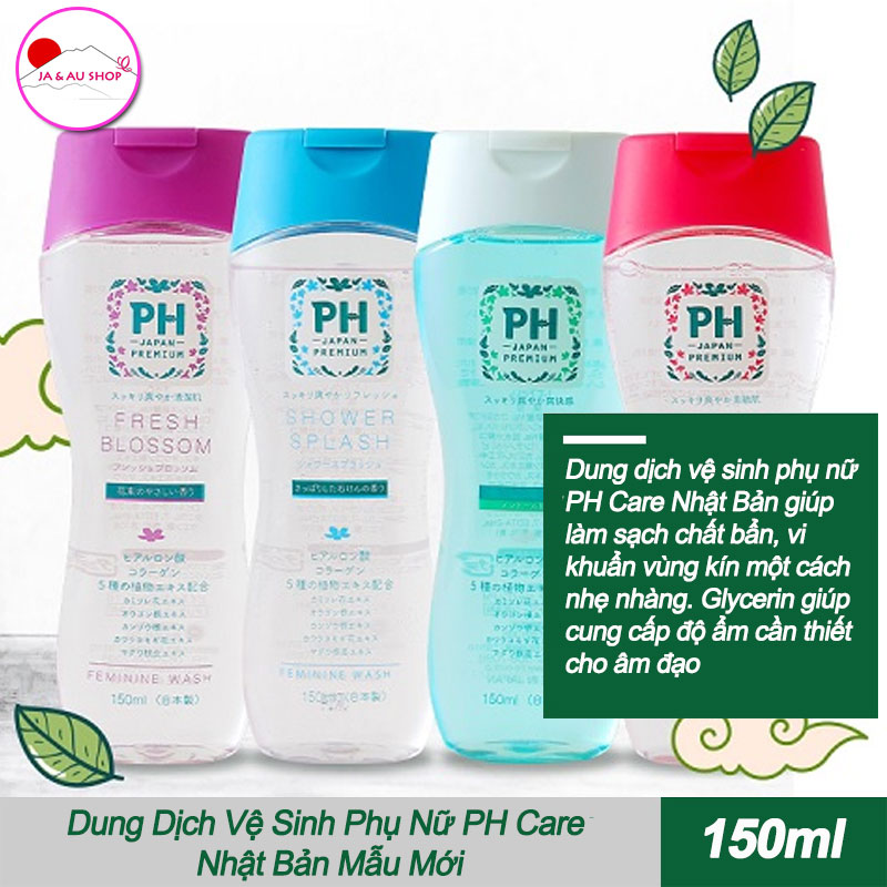 JaauShop.vn Dung Dịch Vệ Sinh Phụ Nữ PH Care Nhật Bản Mẫu Mới 150ml 1