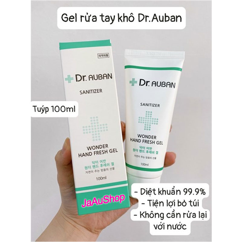 Gel Rửa Tay Khô Diệt Khuẩn Dr Auban Wonder Hand Fresh Hàn Quốc 100ml 2