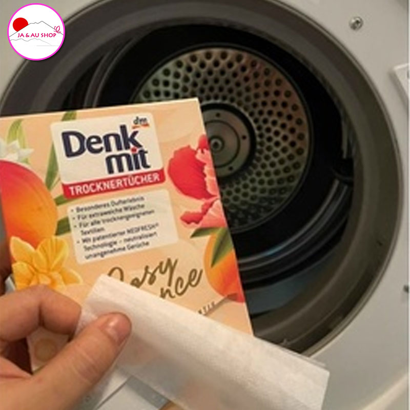 Giấy thơm quần áo Denkmit Nội địa Đức - Hộp 36 tờ 4