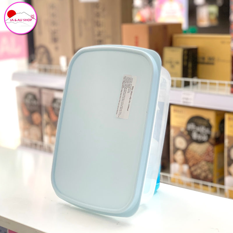 Jaaushop Hộp nhựa đựng thực phẩm nắp dẻo Sanada 2200ml 6