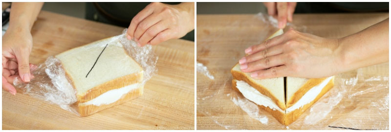 Hướng dẫn cách làm Sandwich trái cây Fruit Sando Nhật Bản 23