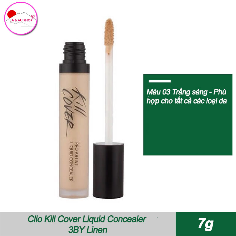 Kem Che Khuyết Điểm Clio Kill Cover Liquid Concealer 7g 7