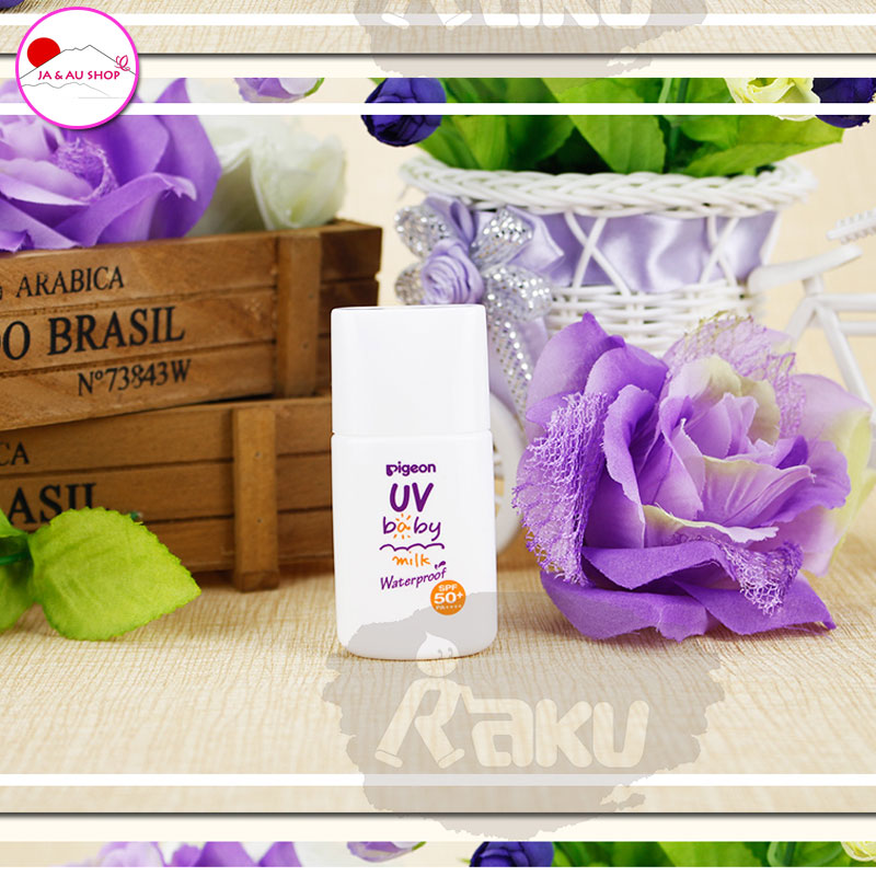 Kem chống nắng cho trẻ em Pigeon SPF 50+ 20g Nhật Bản 5