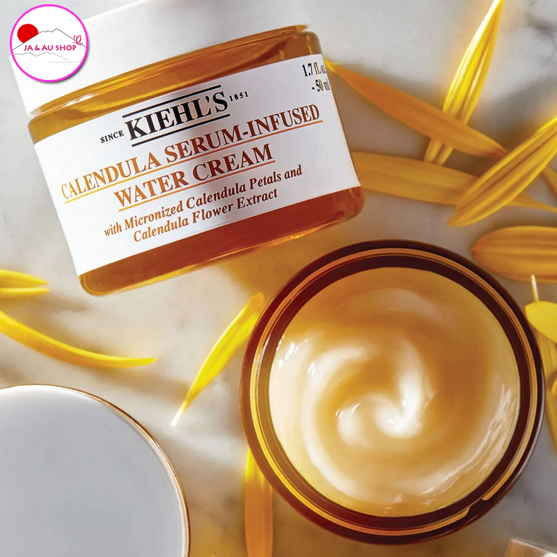 Kem dưỡng hoa cúc Kiehl's Calendula Serum-Infused Water Cream 50ml 6