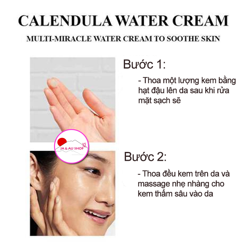 Kem dưỡng hoa cúc Kiehl's Calendula Serum-Infused Water Cream 50ml 7