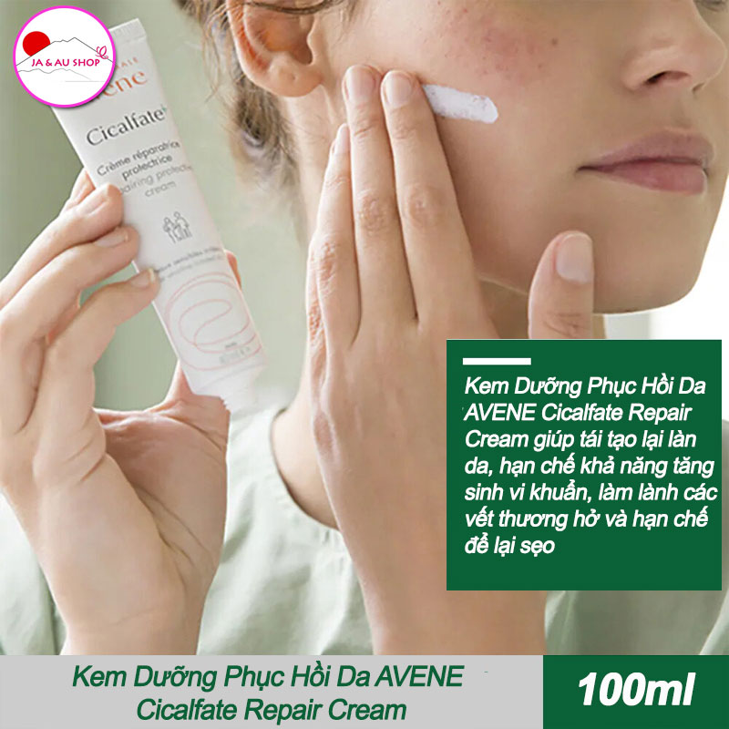 Kem Dưỡng Phục Hồi Da AVENE Cicalfate Repair Cream 100ml 2