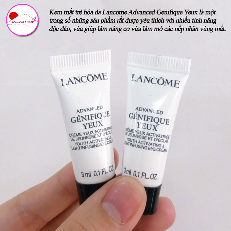 Kem mắt trẻ hóa da Lancome Advanced Genifique Yeux 3ml 2