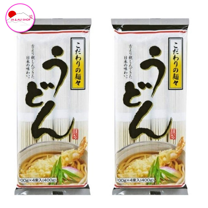 Mì Udon khô Asahi 100g x 4 bó Nhật Bản 2